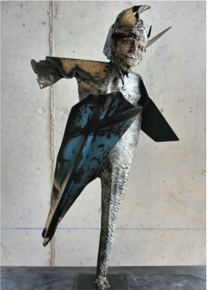 Meno galerijoje „Menų tiltas“ rengiama garsaus šiuolaikinio prancūzų menininko, skulptoriaus Julien Allegre darbų paroda „Metalomorfozės“.