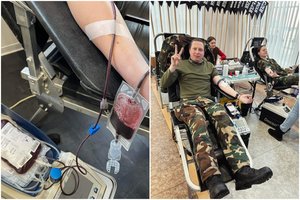 Trečiadienį šauliai kviečia į kraujo donorystės akciją Vilniuje