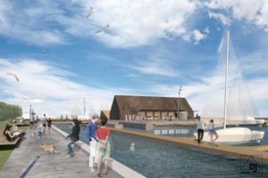 Juodkrantėje projektuojamas keleivinių laivų uostas: štai kaip atrodys