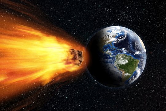  Kiekvienam iš 157 asteroidų, kurių dydis viršija kilometrą, o orbita praeina mažiau nei 0,05 astronominio vieneto (atstumo nuo Žemės iki Saulės) nuo Žemės orbitos, mokslininkai apskaičiavo tikėtiną judėjimą artimiausią tūkstantį metų.