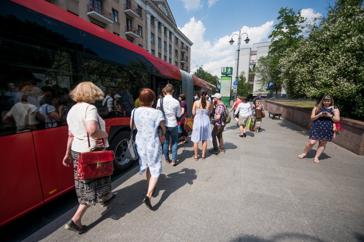 JUDU Vilniaus viešajame transporte įjungia naują e. bilieto sistemą.<br>D.Umbraso nuotr.