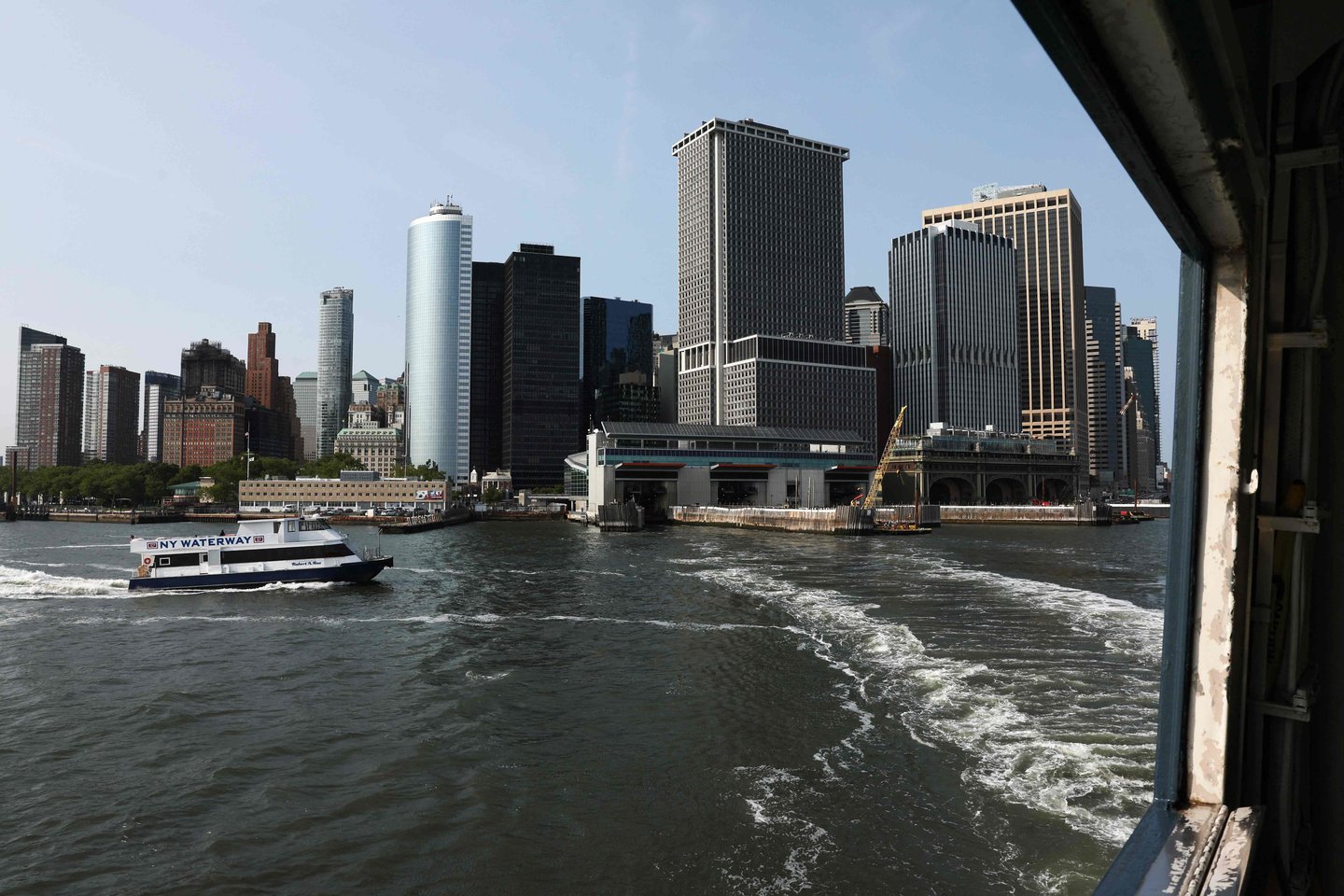 ​Naujajame tyrime nustatyta, kad Niujorkas grimzta nuo bendro visų pastatų svorio.<br>Getty Images-AFP/Scanpix nuotr.