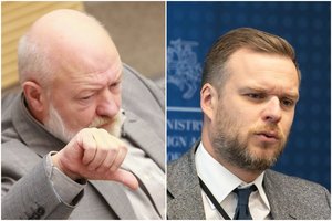 E. Gentvilo įsiūtis neslūgsta: dėl G. Landsbergio pareiškimų kreipėsi į Seimo etikos sargus