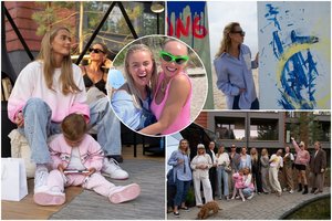 Žinomos moterys susirinko unikaliai meninei terapijai: atvyko ir nuomonės formuotoja Karolina Meschino