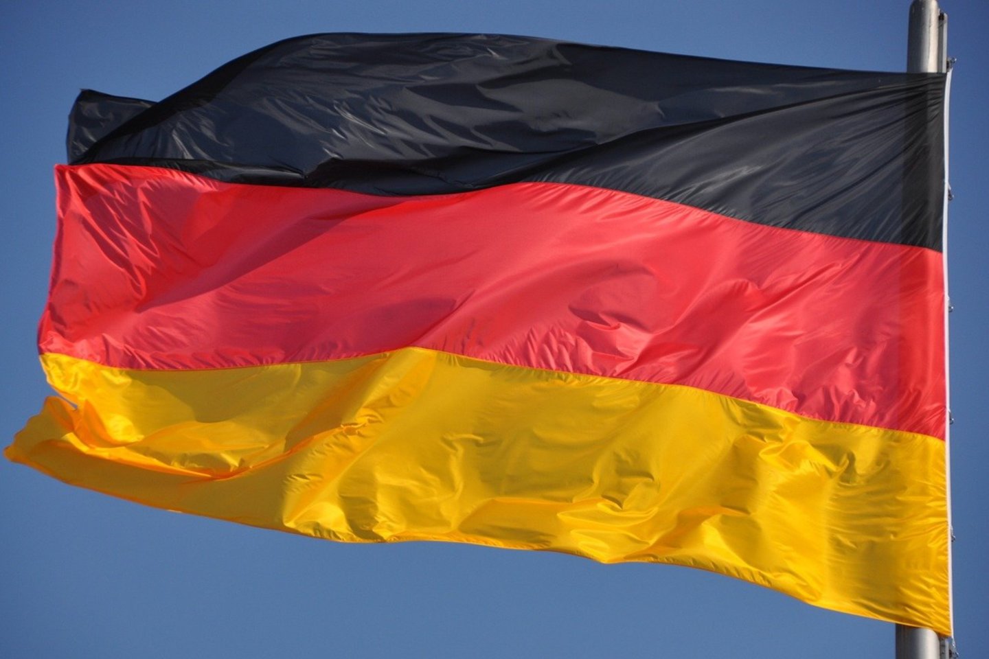 Vokietijos ekonomika praėjusių ir šių metų sandūroje paniro į recesiją, rodo oficialūs duomenys.<br>Pixabay nuotr.