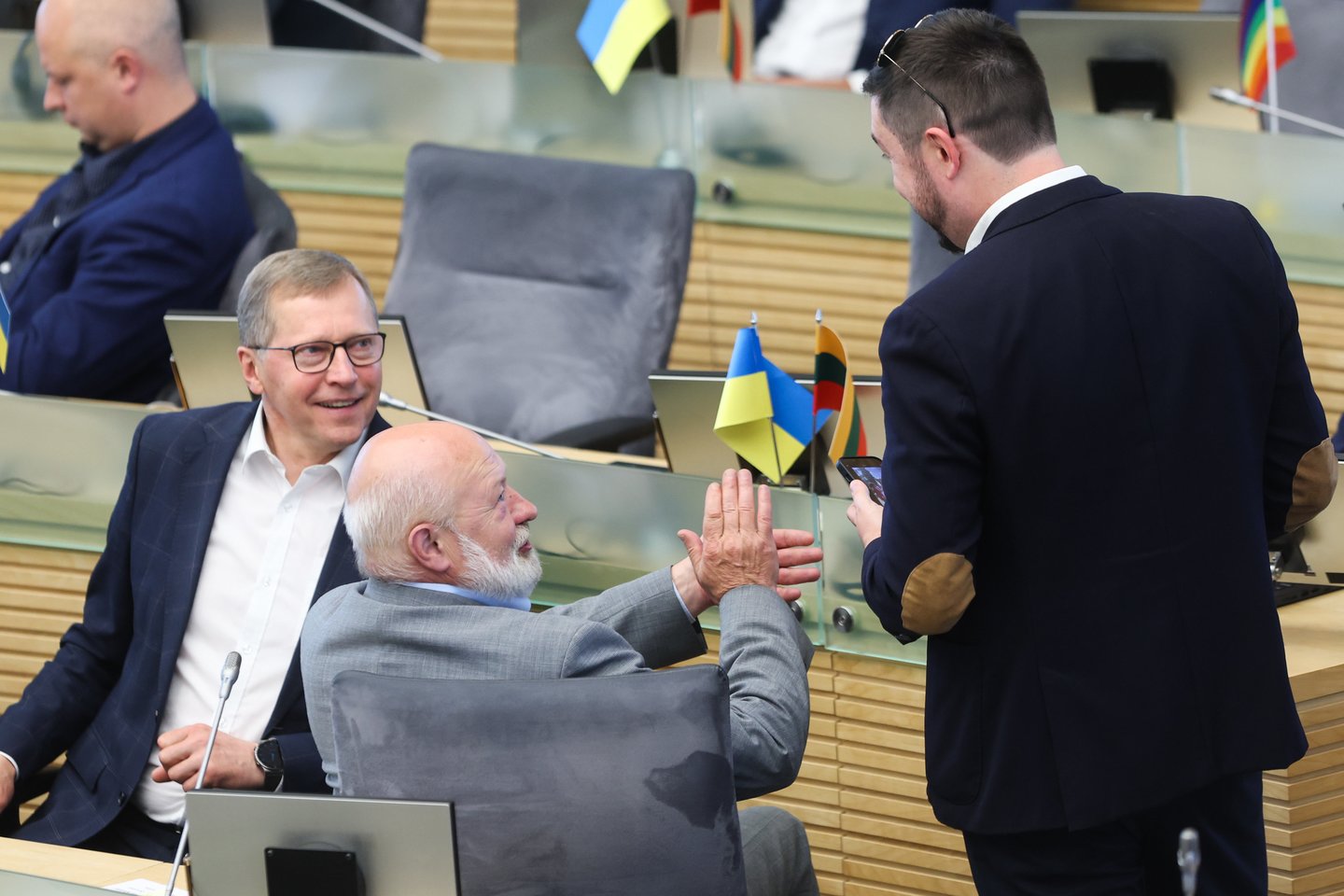 Prieš savaitę konservatorių partijos pirmininkas Gabrielius Landsbergis apstulbino partijos kolegas netikėtai pranešęs, kad siūlys rengti pirmalaikius Seimo rinkimus, o Vyriausybei – atsistatydinti.<br>R.Danisevičiaus nuotr.