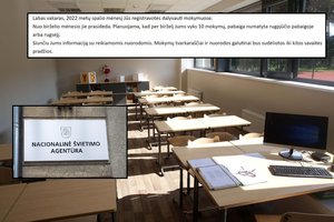 Prieš rugsėjį laukiančius pokyčius – sumaištis tarp mokytojų: naktį gautas laiškas gali sujaukti visus planus