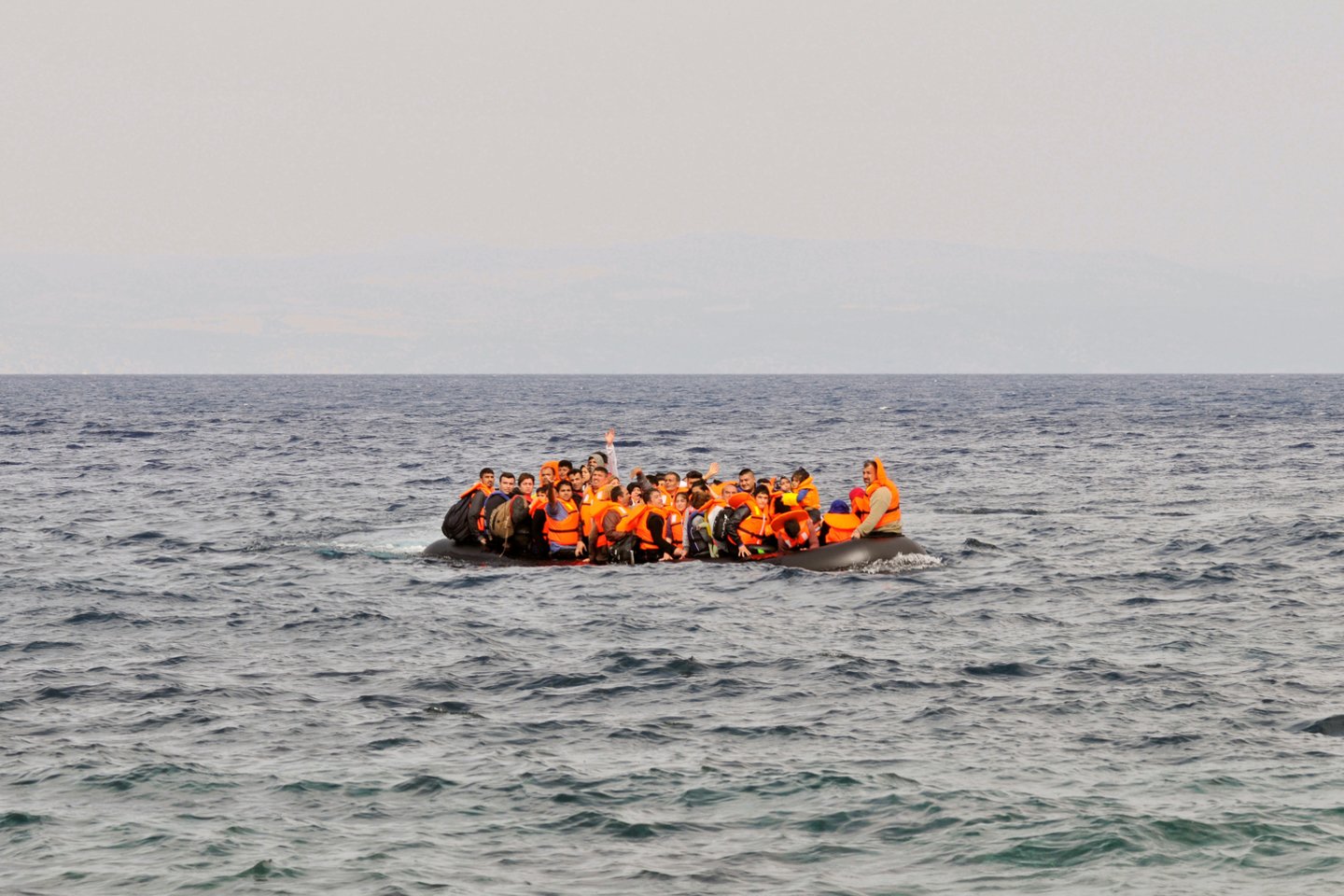 Migrantų valtis.<br>123rf.com asociatyvi nuotr.