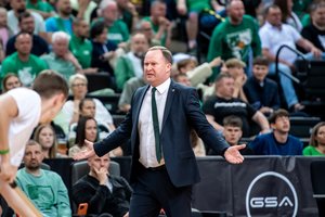 Rūbinėję pirtį užkūręs K. Maksvytis: „Komanda nežaidžia atkrintamųjų ritmu“