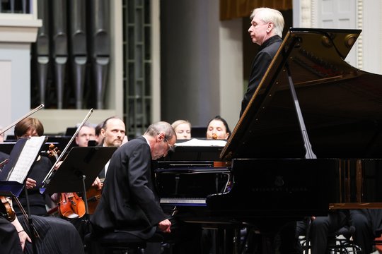  LVSO sezono pabaigos koncertas Filharmonijoje.