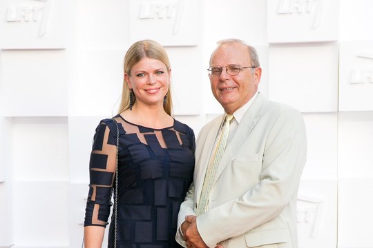 LRT laidos „Duokim garo!“ vedėjai Loreta Sungailienė ir Stanislovas Kavaliauskas.