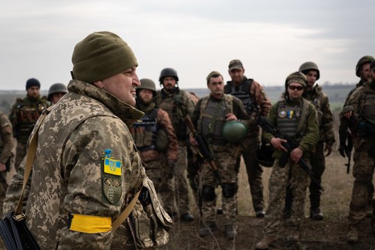 Karas Ukrainoje.