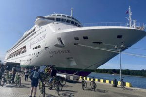 Klaipėdoje – dar neregėtas kruizinis laineris: pasižvalgykite, kaip jis atrodo iš vidaus