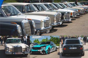 Šimtas „Mercedes-Benz“ automobilių vienoje vietoje: išrinko įspūdingiausius
