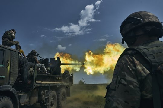 Karas Ukrainoje.