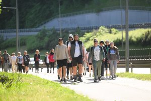 „Ėjimo“ dalyviai: „Kai liūdim, einam, kai linksma – irgi einam“