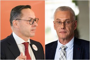 Politinė krizė pakiš koją susitarimo pasirašymui? Ž. Pavilionis vilčių turi, R. Lopata ne