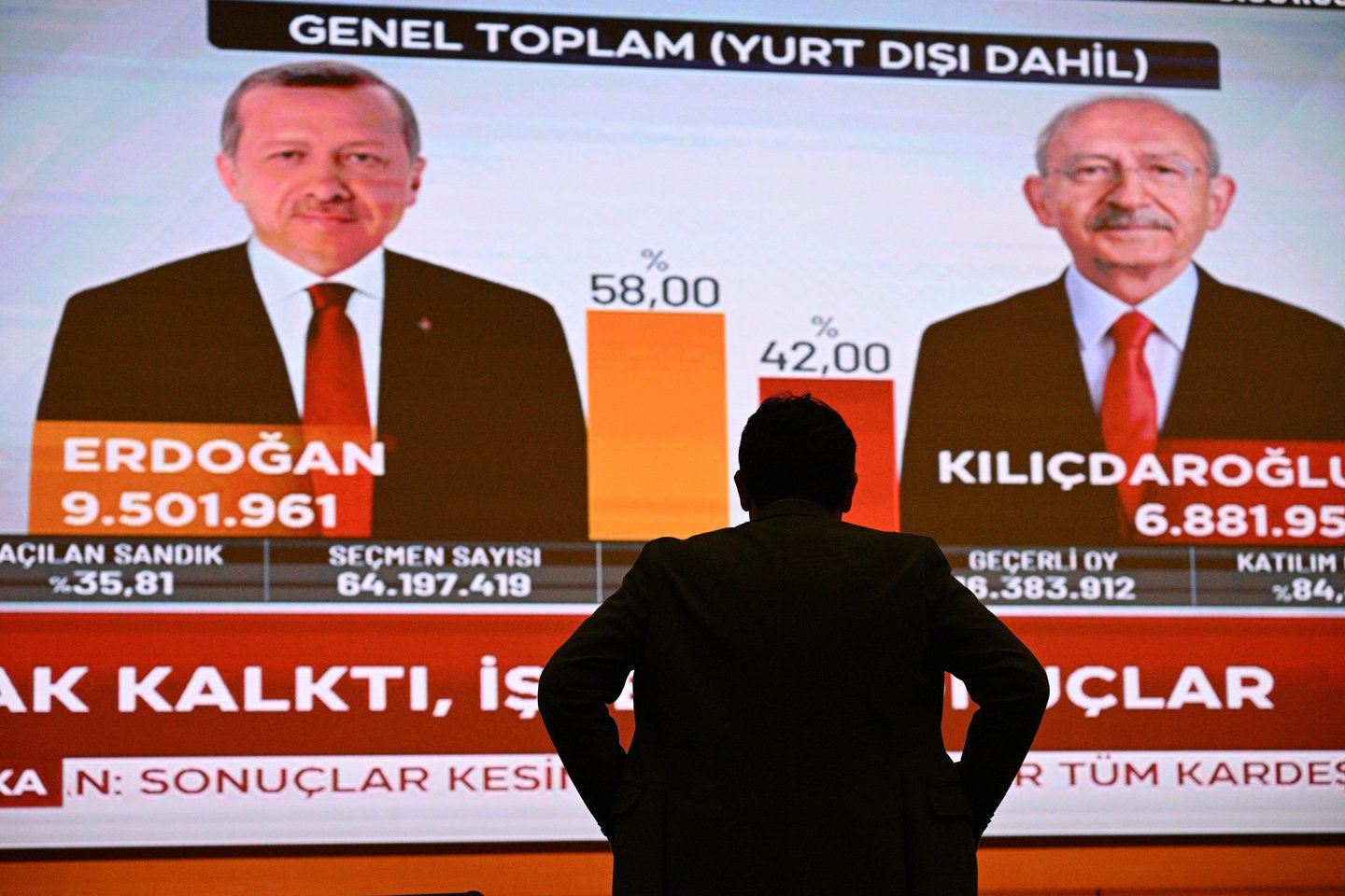 Turkijoje pirmą kartą šalies istorijoje surengtas antrasis rinkimų ratas.<br>Imago/Scanpix nuotr.
