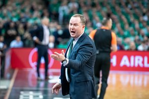 Kokybiškomis rungtynėmis džiaugęsis K. Maksvytis užsiminė apie T. Cavanaugh ateitį Kaune