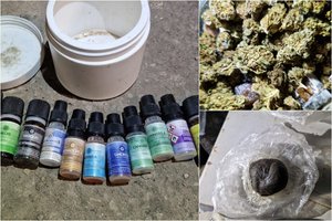 Pareigūnai sulaikė daugiau nei 5 kilogramus narkotinių medžiagų ir labai didelį kiekį psichotropinio skysčio „Smile“