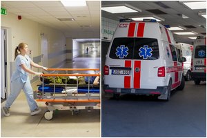 Iškvietę greitosios medikus to nesitikėjo – iš automobilio išlipo tik po 7 valandų