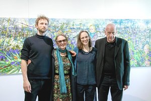 Šarūnas Sauka ir Nomeda Saukienė – Zarasuose atidaryta jų galerija atskleidžia šeimos paslaptis 