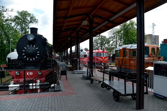 Bėgių parke į senų traukinių vidų lankytojai galės patekti tik specialių renginių metu.