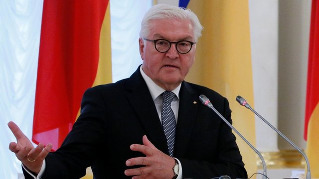 Vokietijos prezidentas atsakė apie brigados dislokavimo Lietuvoje planus: namų darbus turi atlikti abi šalys