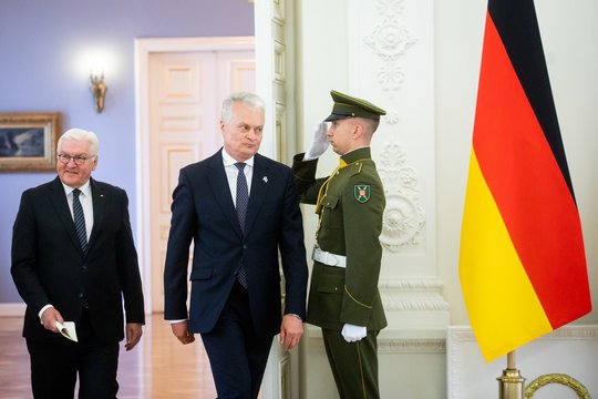 Prezidentas susitiko su Vokietijos Prezidentu Franku Walteriu Steinmeieriu.