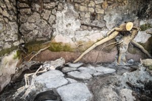 Vezuvijaus sunaikintoje Pompėjoje rasti trijų žmonių skeletai