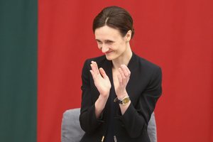 Osle viešinti V. Čmilytė-Nielsen su Norvegijos karaliumi Haroldu V aptarė dvišalį bendradarbiavimą