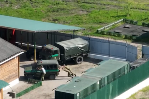 Po ukrainiečių paskelbto vaizdo įrašo A. Lukašenka atleido iš pareigų Baltarusijos pasieniečių vadovą