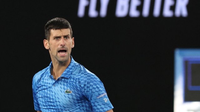 Tenisininkas N. Džokovičius pasiaiškino dėl poelgio „Roland Garros“ turnyre: „Mano pozicija aiški“