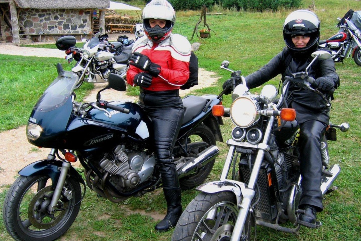  Laima su vyru susipažino, lakstydami motociklais tarp Lietuvos ir Latvijos.<br> Asmeninio archyvo nuotr.