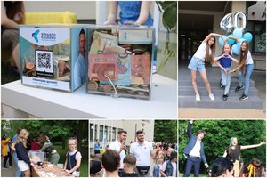 Tai bent dovana: jubiliejų švenčianti mokykla labdarai surinko sumą, kokios patys nesitikėjo