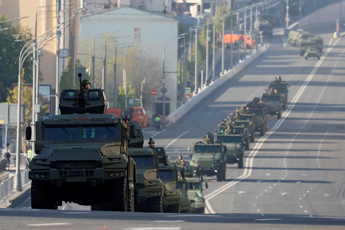 Pergalės dienos paradas Maskvoje.<br>Reuters/Scanpix nuotr.