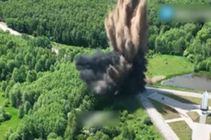 Rusijos, Ukrainos ir Baltarusijos pasienyje nugriaudėjo galingas sprogimas: ukrainiečiai išjuokė rusų planą