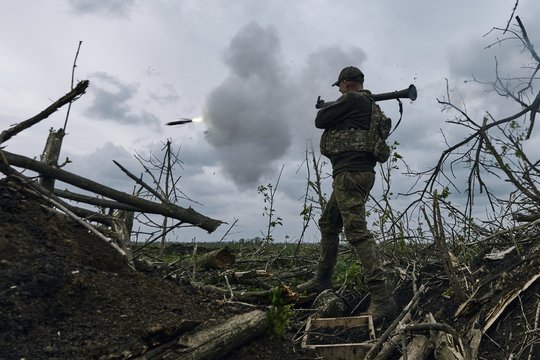 Karas Ukrainoje.