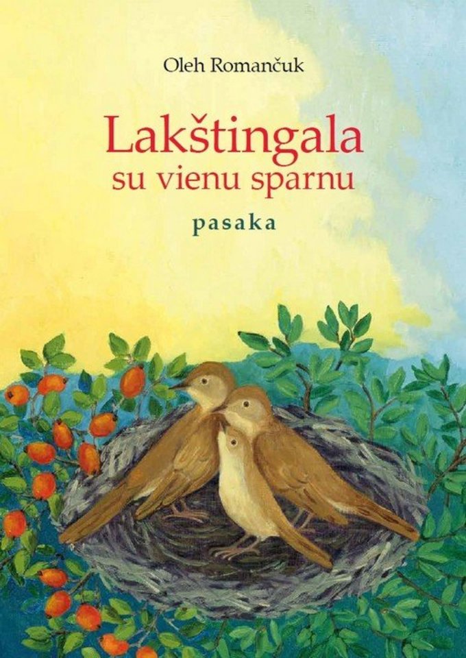 Oleho Romančuko pasaką „Lakštingala su vienu sparnu“ į lietuvių kalbą išvertė Tadas Žvirinskis.