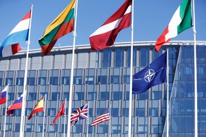 I. Šimonytė: dėsime visas pastangas, kad Ukrainos narystės NATO klausimas neliktų pilkojoje zonoje