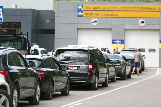 2023 m. gegužę Lietuvos naujų lengvųjų automobilių registravimas paaugo nepilnus 0,1 proc.