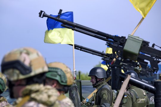 Karas Ukrainoje.