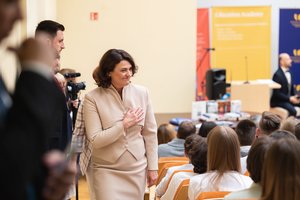 D. Nausėdienė: tikime Lietuvos ir Ukrainos jaunimo kuriamąja galia