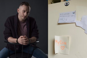 Tėtis ir aktorius Rokas Petrauskas laiko paslaptingą raštelį ant šaldytuvo: pasakė, kada jį skaito