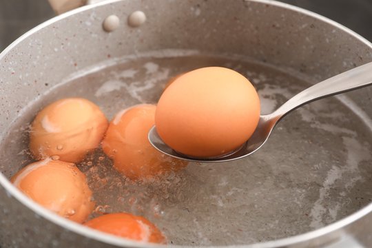 Virti kiaušiniai.
