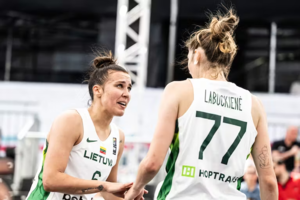 Be atkrintamųjų – Lietuvos moterų trijulių rinktinė pralaimėjo Izraeliui