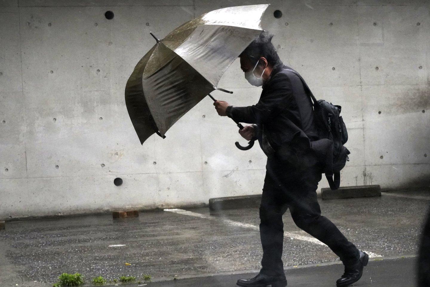 Taifūnas Japonijoje.<br>AP/Scanpix nuotr. 