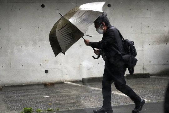 Taifūnas Japonijoje.