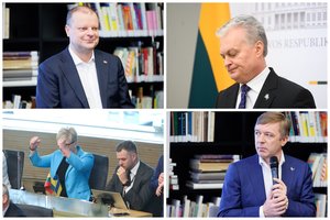 S. Skvernelis stebisi, kodėl G. Nausėda neaptaria krizės su I. Šimonyte, R. Karbauskis tikina jau kalbėjęs su Prezidentūra