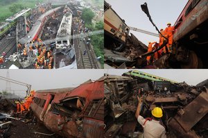 Siaubinga tragedija Indijoje – per geležinkelio avariją žuvo daugiau nei 280 žmonių, sužeistųjų – šimtai 